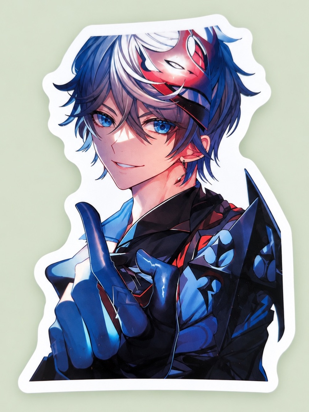 Tartaglia Childe | Genshin Impact | Anime Vinyl Sticker | 5/$10